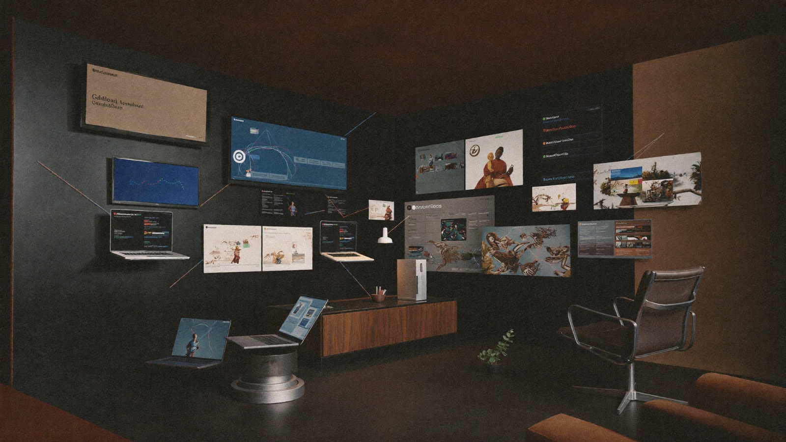 Advertising campaigns visual